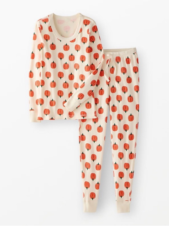 Hanna Andersson Other - Hanna Andersson Cream Top with Pumpkin Accent Fall | Large
